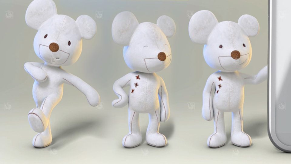 Servicios de diseño y animación de personajes 3D
