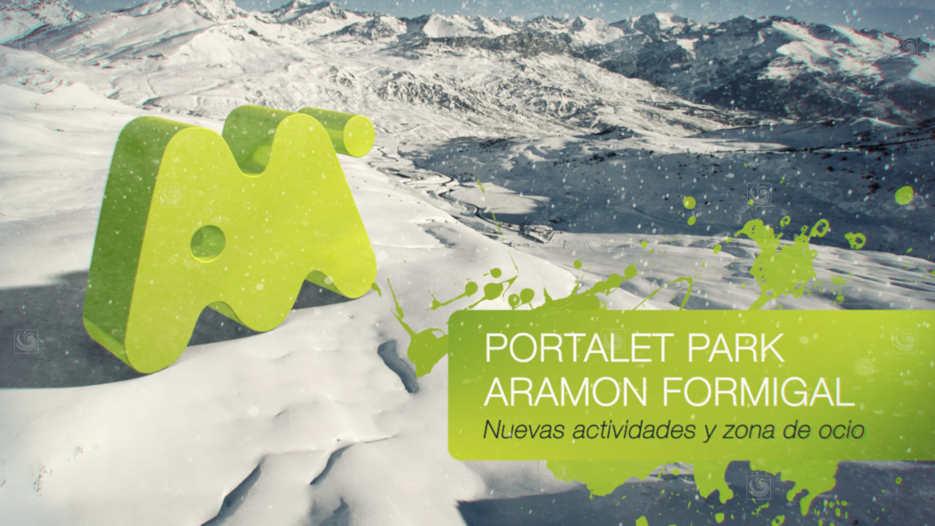 Portalet Park project poster