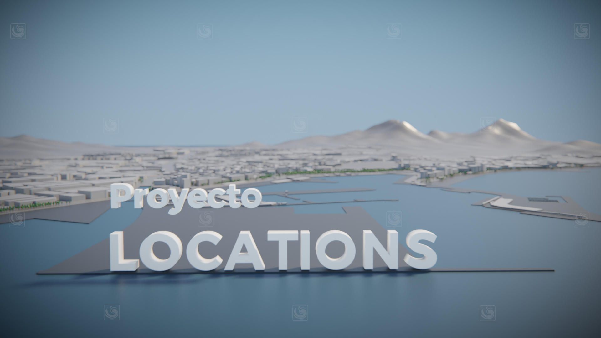 Poster del proyecto Locations - Málaga