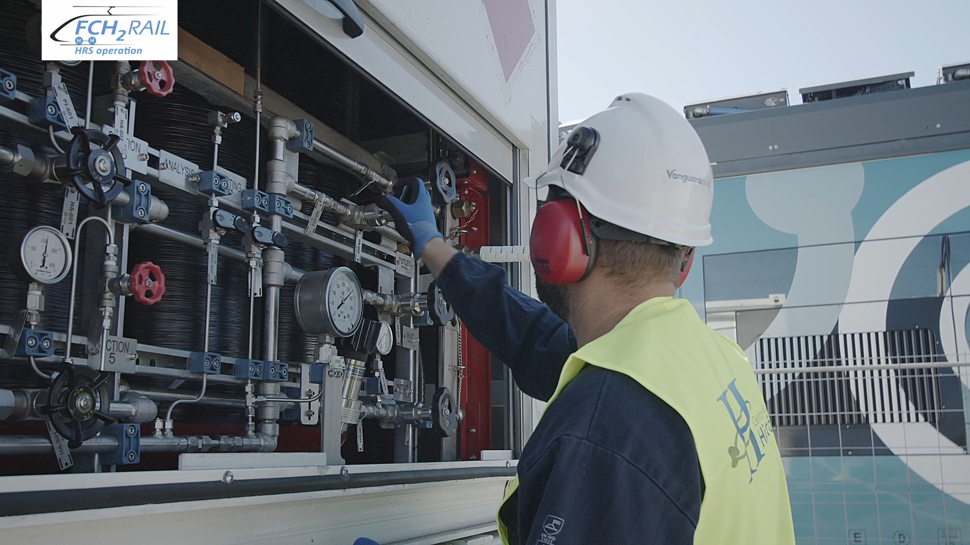 H2 refueling operation of the demonstrator train