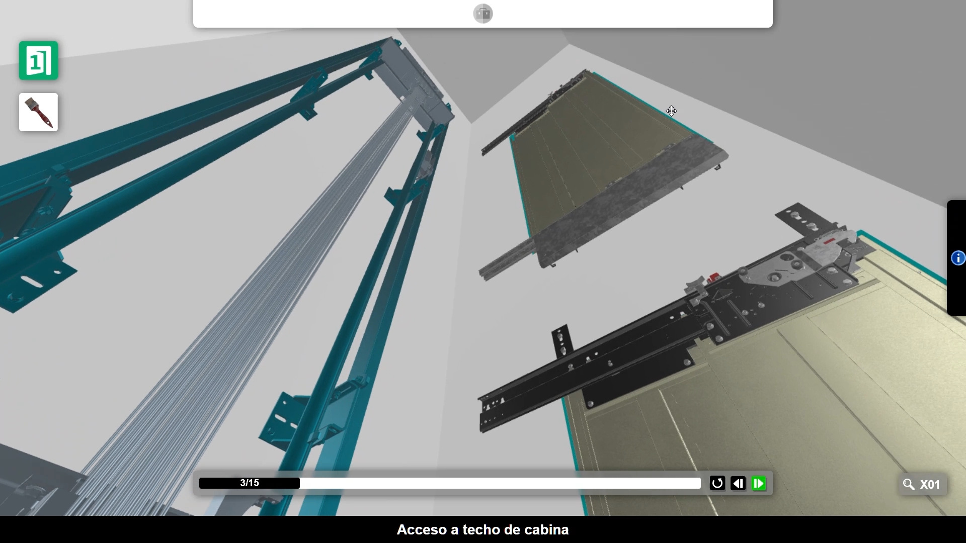 Lift Doors eLearning project poster