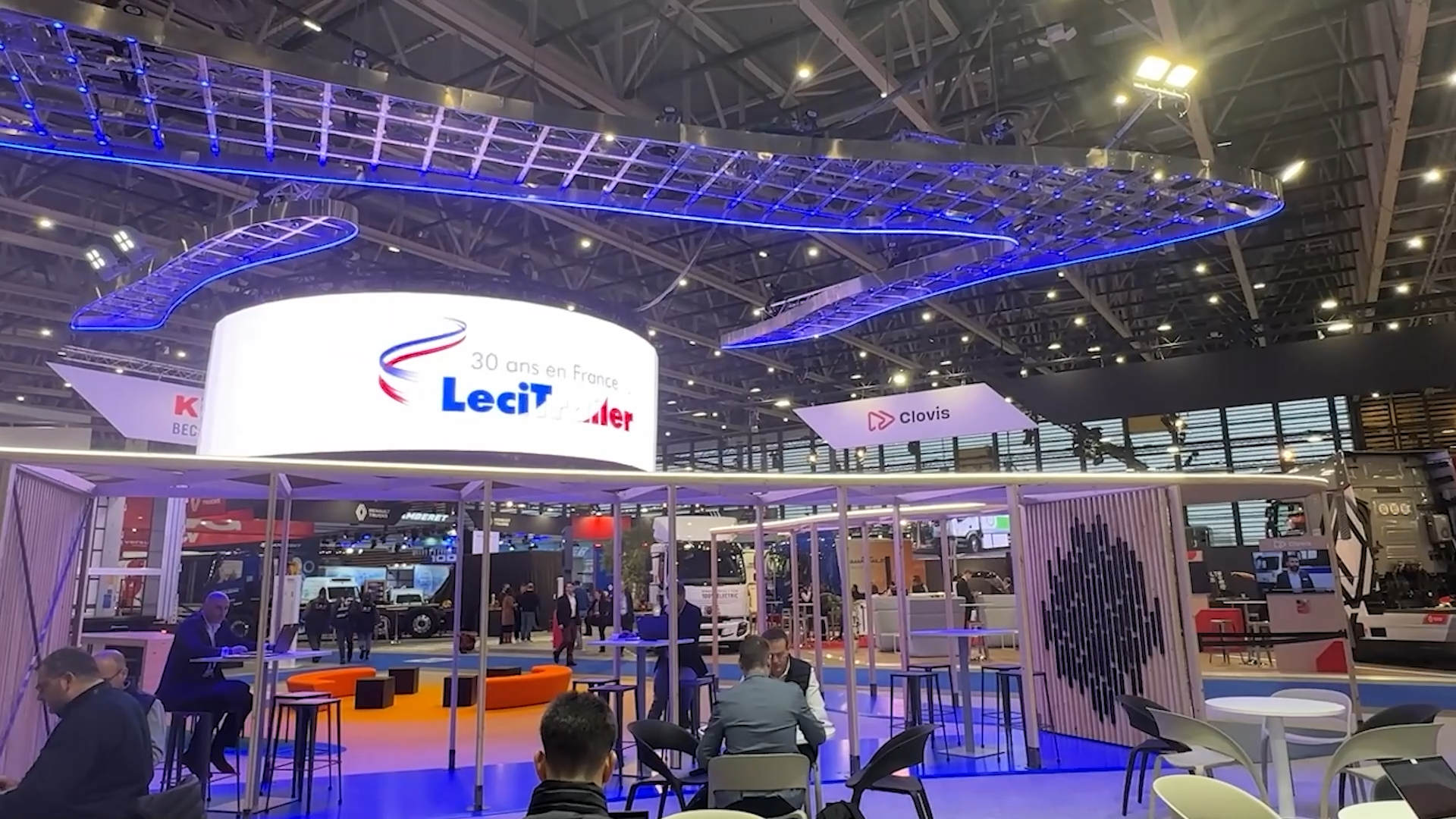  LeciTrailer's stand at the last Soutrans international fair