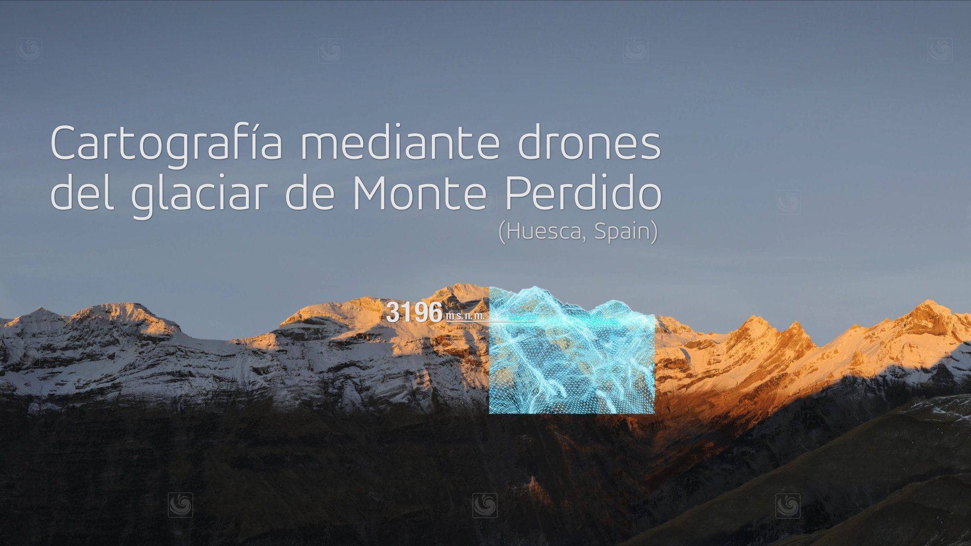 Monte Perdido project poster